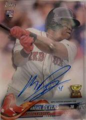 Rafael Devers [Autograph] #RD Baseball Cards 2018 Topps Clearly Authentic Prices