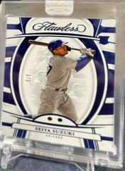 Seiya Suzuki [Sapphire] #43 Baseball Cards 2022 Panini Flawless Prices