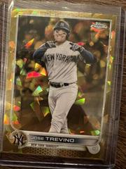 Jose Trevino [Gold] #US10 Baseball Cards 2022 Topps Chrome Update Sapphire Prices