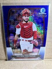 Willson Contreras [Mega Box Mojo Blue] #100 Baseball Cards 2023 Bowman Prices
