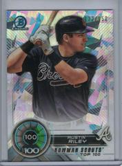 Austin Riley [Atomic] Baseball Cards 2018 Bowman Scouts' Top 100 Prices