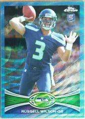 Russell Wilson #BW-40 Football Cards 2012 Topps Chrome Blue Wave Refractor Prices