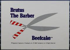 Brutus 'The Barber' Beefcake [Logo Contest] Wrestling Cards 1990 Classic WWF Prices