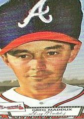 Greg Maddux #49 Baseball Cards 2001 Topps Heritage Prices