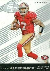 Colin Kaepernick #1 Football Cards 2015 Panini Clear Vision Prices