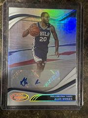 Alec Burks Basketball Cards 2020 Panini Certified Signatures Prices