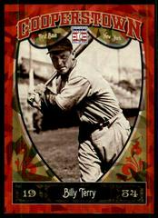 Bill Terry [Red Crystal] #40 Baseball Cards 2013 Panini Cooperstown Prices