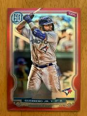 Vladimir Guerrero Jr [Red] #48 Baseball Cards 2020 Topps Gypsy Queen Prices
