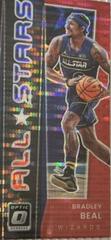 Bradley Beal, Stephen Curry [Red Pulsar] #2 Basketball Cards 2021 Panini Donruss Optic All Stars Prices