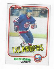 Butch Goring [East] Hockey Cards 1981 Topps Prices