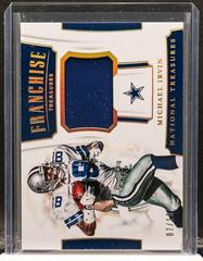 Michael Irvin [Prime Holo Gold] Football Cards 2018 National Treasures Franchise Prices