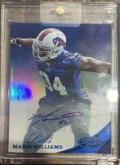 Mario Williams [Mirror Blue Autograph] Football Cards 2012 Panini Certified Prices