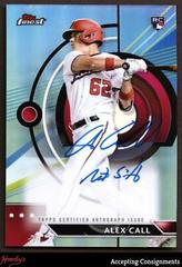 Alex Call #FA-AC Baseball Cards 2023 Topps Finest Autographs Prices