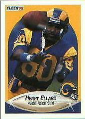 Henry Ellard Football Cards 1990 Fleer Prices