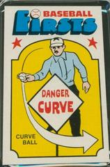 Curve Ball #34 Baseball Cards 1974 Fleer Baseball Firsts Prices