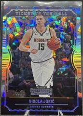 Nikola Jokic [Cracked Ice] #12 Basketball Cards 2022 Panini Contenders Ticket to the Hall Prices