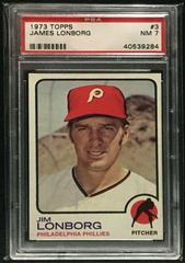 James Lonborg #3 Baseball Cards 1973 Topps Prices