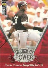 Frank Thomas #PP12 Baseball Cards 1997 Collector's Choice Premier Power Prices