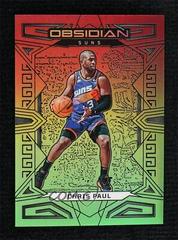 Chris Paul [Red Yellow Green Flood] #1 Basketball Cards 2022 Panini Obsidian Prices