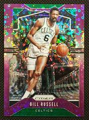 Bill Russell [Fast Break Prizm Purple] #21 Basketball Cards 2019 Panini Prizm Prices