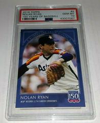 Nolan Ryan Baseball Cards 2019 Topps 150 Years of Baseball Prices