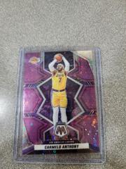 Carmelo Anthony [Fast Break Purple] #2 Basketball Cards 2021 Panini Mosaic Prices