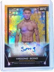 Yadong Song [Gold Refractor] #FNA-SYA Ufc Cards 2024 Topps Chrome UFC Signature Prices