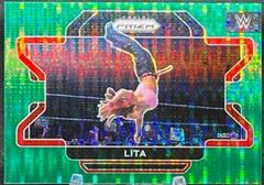 Lita [Green Pulsar Prizm] #11 Wrestling Cards 2022 Panini Prizm WWE Prices