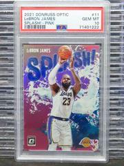 LeBron James [Pink] Basketball Cards 2021 Panini Donruss Optic Splash Prices