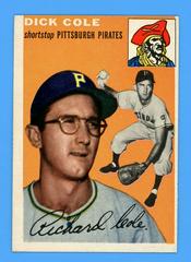 Dick Cole Baseball Cards 1954 Topps Prices