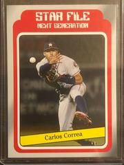 Carlos Correa Baseball Cards 2016 Topps Throwback Thursday Prices