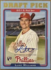 Luke Williams [Blue] #05DP-LW Baseball Cards 2022 Topps Archives 2005 Draft Picks Autographs Prices