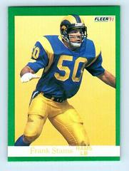 Frank Stams Football Cards 1991 Fleer Prices