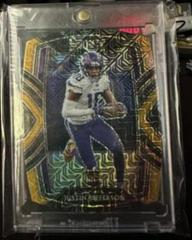 Justin Jefferson [Gold Prizm Die Cut] #261 Football Cards 2020 Panini Select Prices