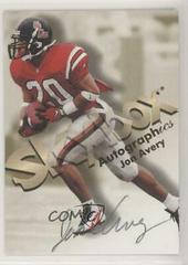 John Avery Football Cards 1998 Skybox Premium Autographics Prices