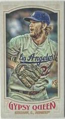 Clayton Kershaw [Mini Throwing] #144 Baseball Cards 2016 Topps Gypsy Queen Prices