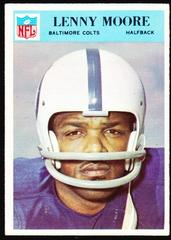 Lenny Moore #21 Football Cards 1966 Philadelphia Prices