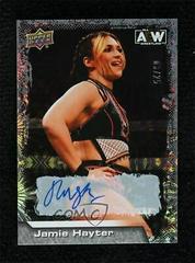 Jamie Hayter [Pyro Autograph] Wrestling Cards 2022 Upper Deck AEW Prices