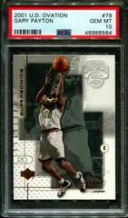 Gary Payton Basketball Cards 2001 Upper Deck Ovation Prices
