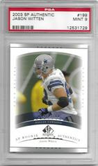 Jason Witten #199 Football Cards 2003 SP Authentic Prices