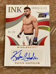 Kelvin Gastelum [Gold] Ufc Cards 2021 Panini Immaculate UFC Ink Autographs Prices
