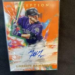 Garrett Hampson [Orange] Baseball Cards 2020 Topps Inception Rookies & Emerging Stars Autographs Prices