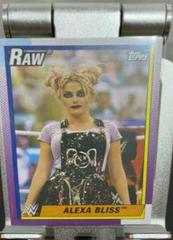 Alexa Bliss Wrestling Cards 2021 Topps Heritage WWE Prices