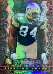 Sterling Sharpe [Black Refractor] Football Cards 1994 Stadium Club Bowman's Best Prices