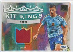 Rodri Soccer Cards 2022 Panini Donruss Kit Kings Prices