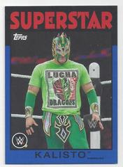 Kalisto [Blue] #20 Wrestling Cards 2016 Topps WWE Heritage Prices