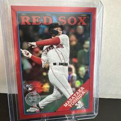 Masataka Yoshida [Red] Baseball Cards 2023 Topps Chrome Update 1988 Prices