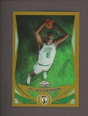 Al Jefferson [Gold Refractor] #180 Basketball Cards 2004 Topps Chrome Prices