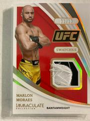 Marlon Moraes [Gold] Ufc Cards 2021 Panini Immaculate UFC Swatches Prices