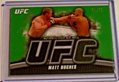 Matt Hughes [Green] #FM-MH Ufc Cards 2010 Topps UFC Knockout Fight Mat Relic Prices